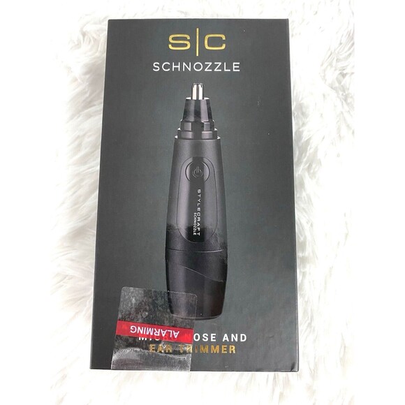 StyleCraft Schnozzle Nose and Ear Trimmer Matte Black Water Resistant - Picture 1 of 10